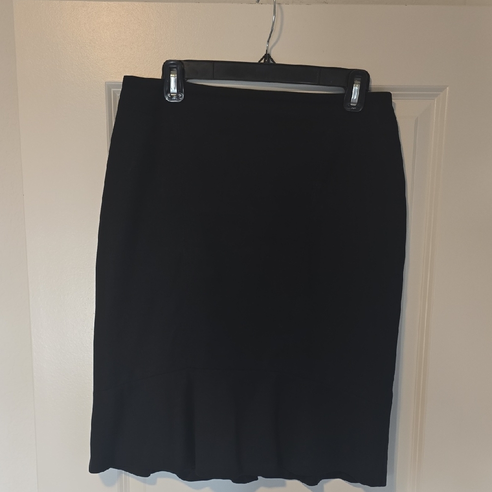 White House Black Market Classic Black Pencil Skirt